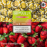3 mal Magic Puff Pods Strawberry Lemon