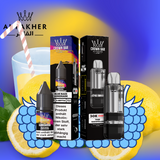 Al Fakher Cubic 30k Pod Bundle Blue Razz Lemon