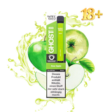Vapes Bars Ghost 800 Sour Apple Einweg E-Zigarette mit Nikotin