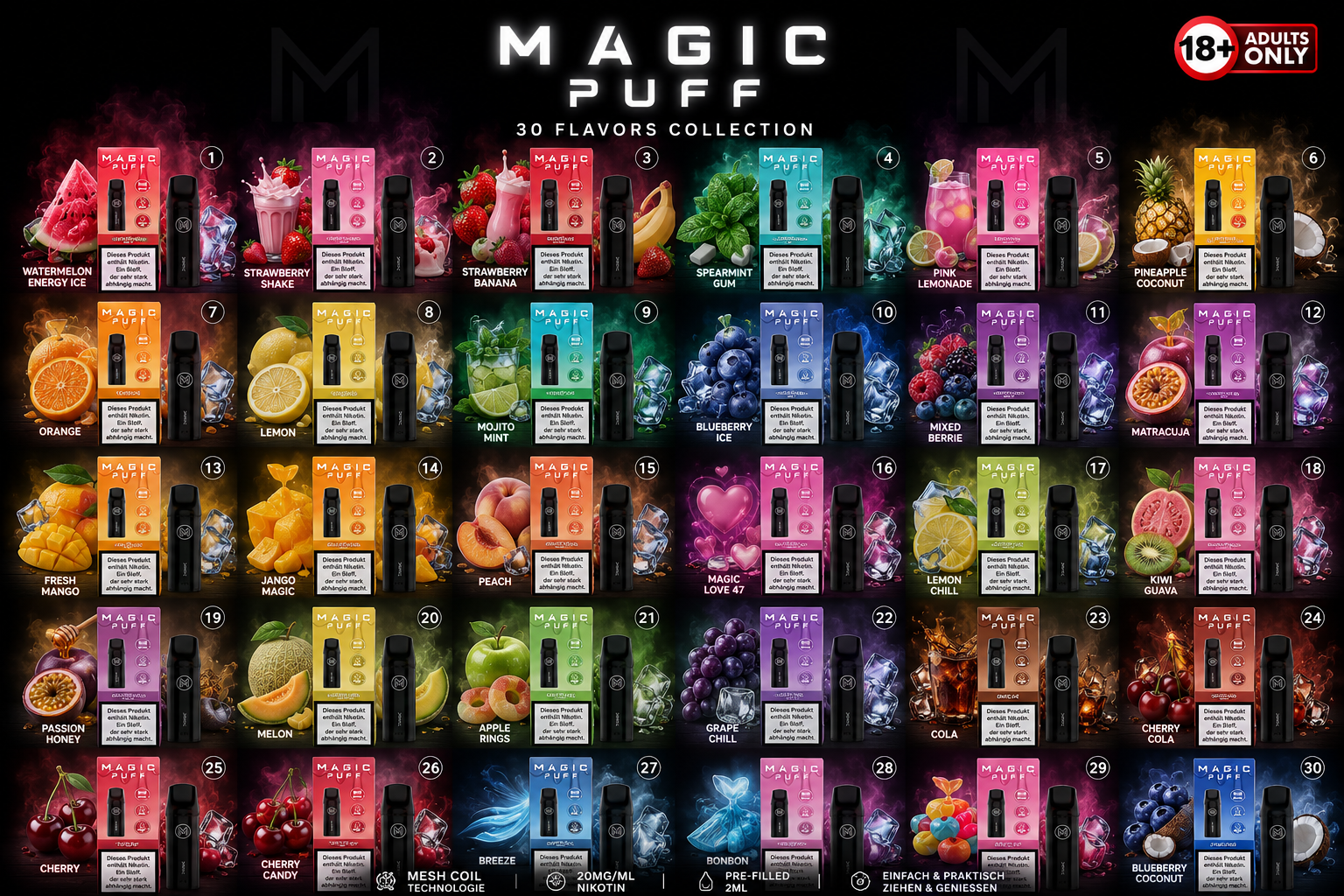 Magic Puff Pods
