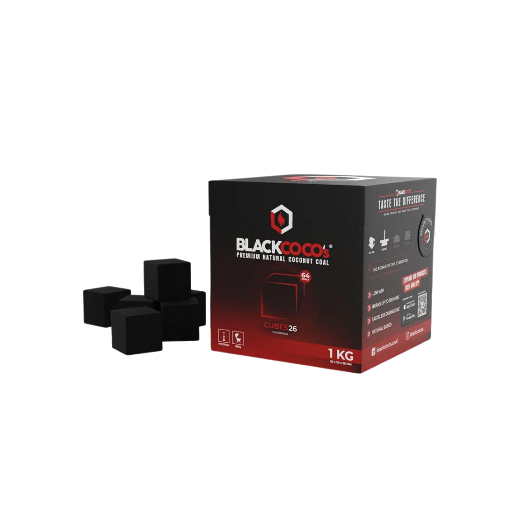 Black Coco´s Cubes 26 Shishakohle 1Kg