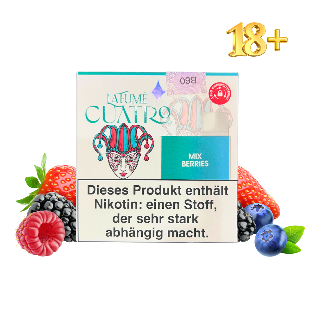 La Fume Cuatro Mix Berries