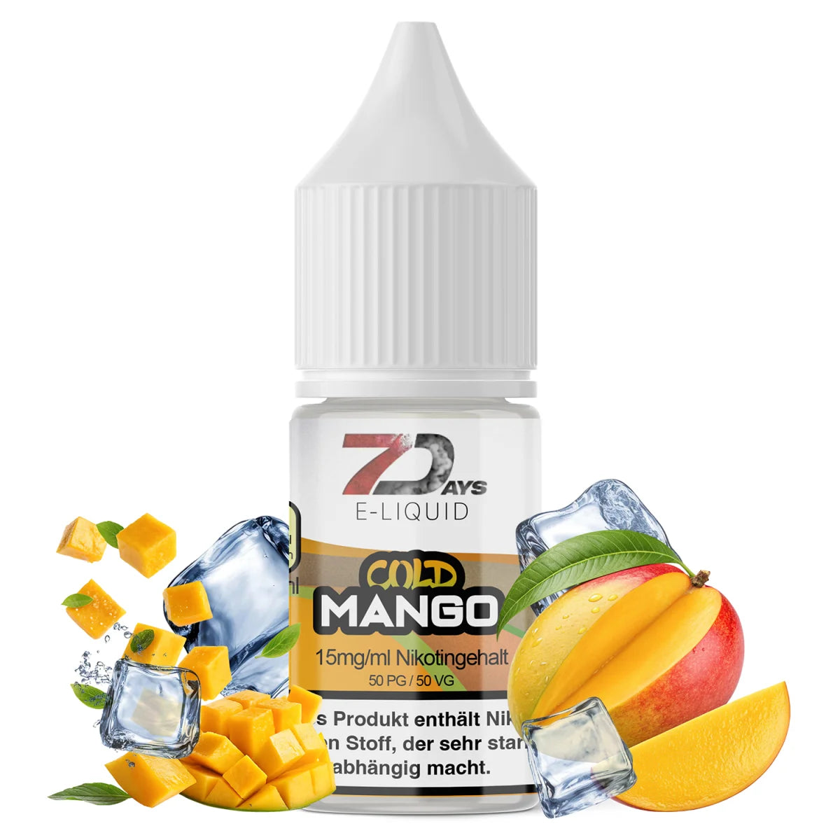 7 Days Liquid 15 mg/ml - Cold Mango