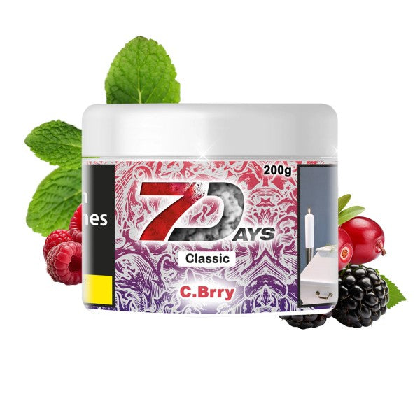 7Days Shisha Tabak C.Brry 200g