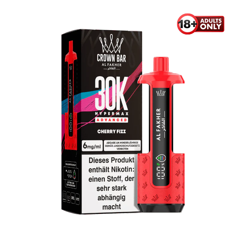 Al Fakher 30k Hypermax Akku Cherry Fizz