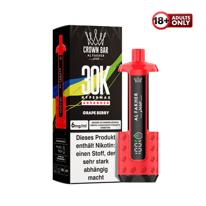 Al Fakher 30k Hypermax Akku Grape Berry
