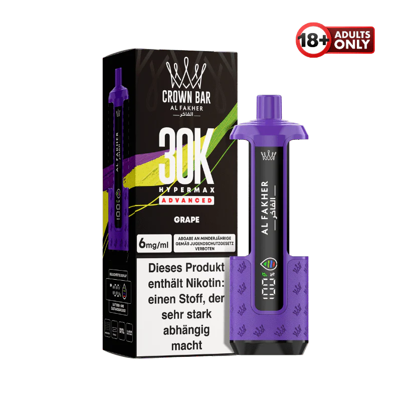 Al Fakher 30k Hypermax Akku Grape