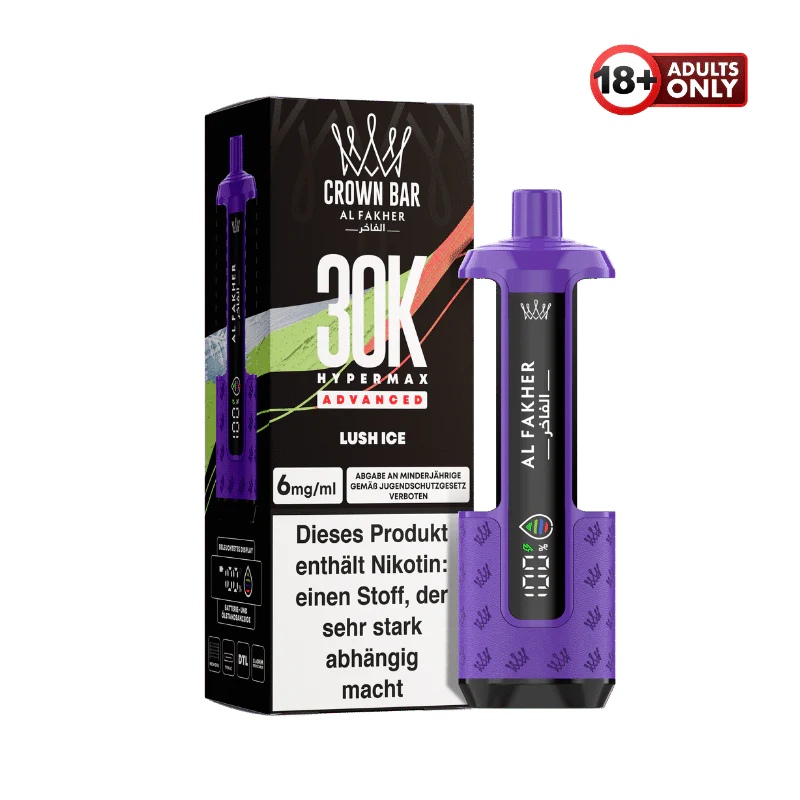 Al Fakher 30k Hypermax Akku Lush Ice