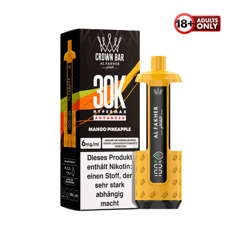 Al Fakher 30k Hypermax Akku Mango Pineapple