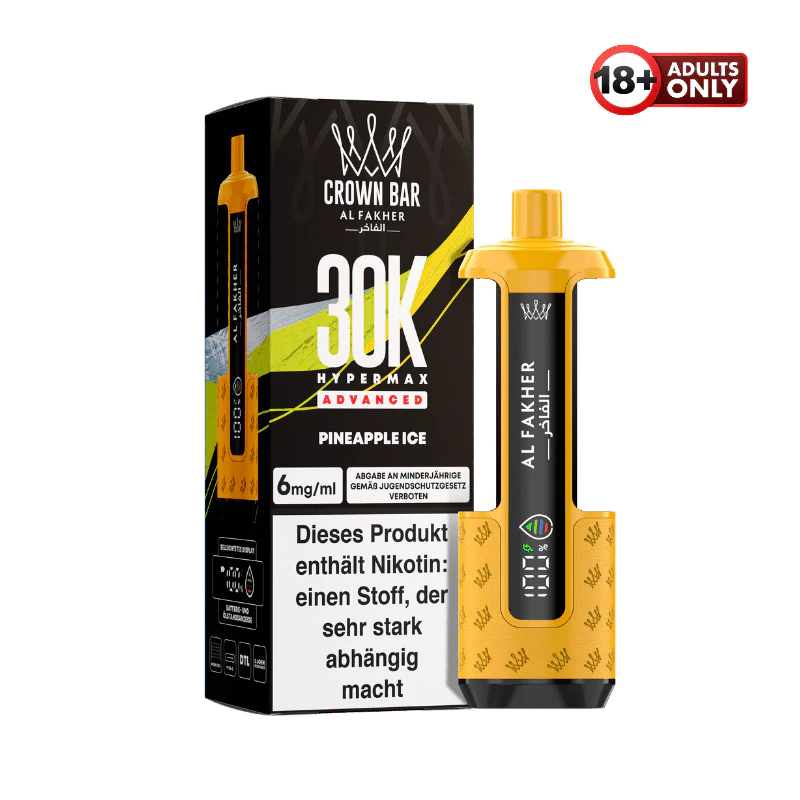 Al Fakher 30k Hypermax Akku Pineapple Ice