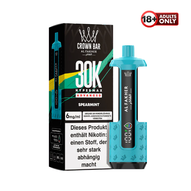 Al Fakher 30k Hypermax Akku Spearmint
