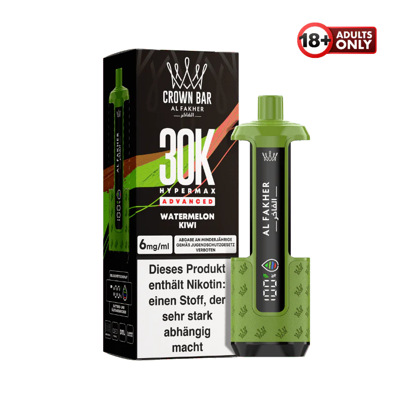 Al Fakher 30k Hypermax Akku Watermelon Kiwi
