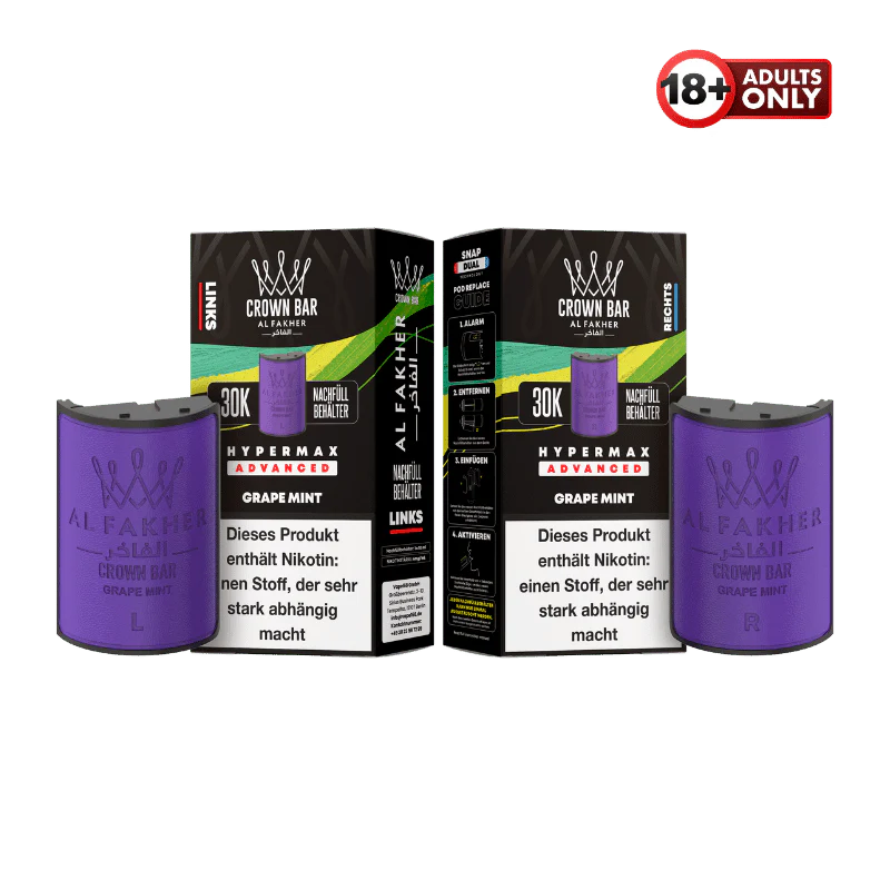 Al Fakher 30k Hypermax Pods Grape Mint