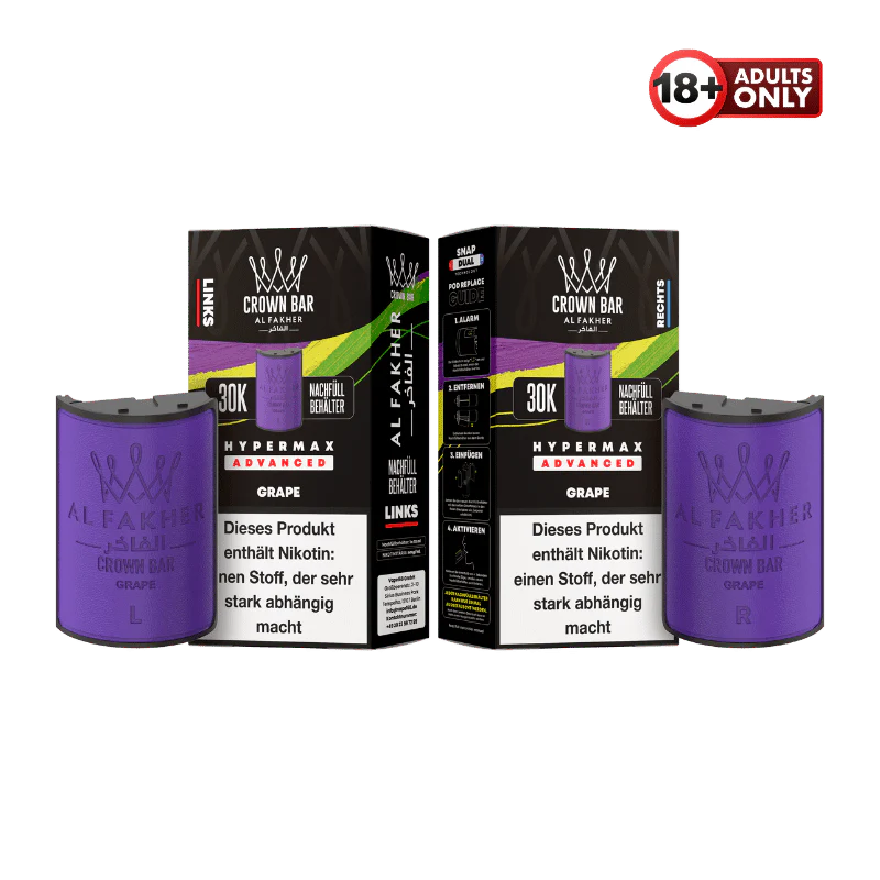 Al Fakher 30k Hypermax Pods Grape