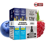 Al Fakher 50k Hypermax Prime Blueberry Sour Raspberry Pods
