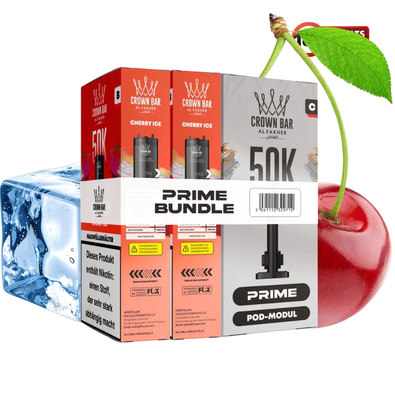 Al Fakher 50k Hypermax Prime Cherry Ice Pods