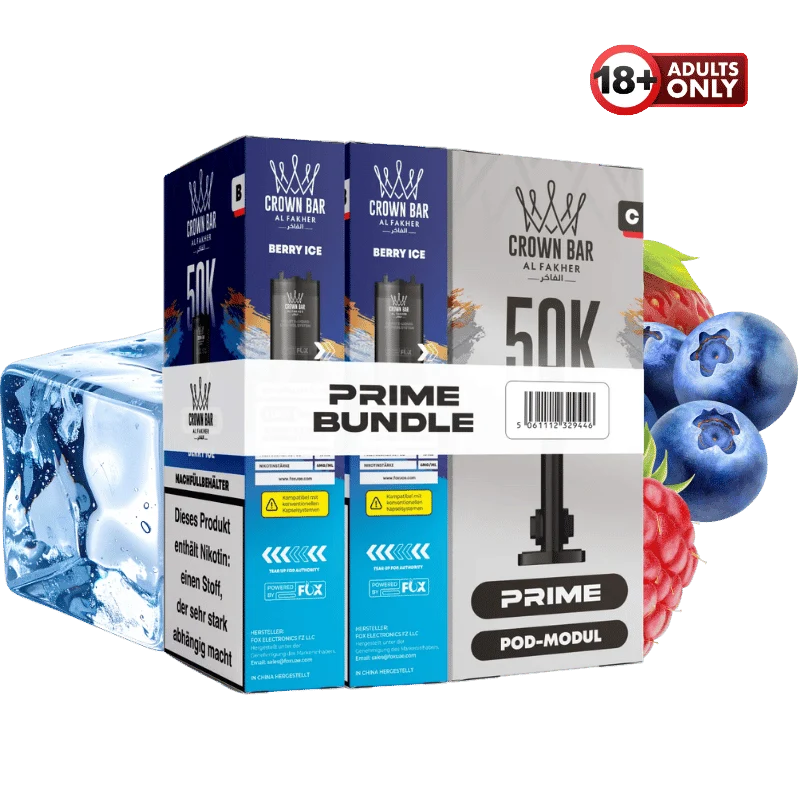 Al Fakher 50k Hypermax Prime Berry Ice Pods
