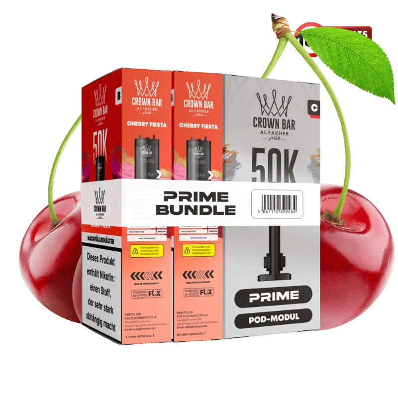 Al Fakher 50k Hypermax Prime Cherry Fiesta Pods