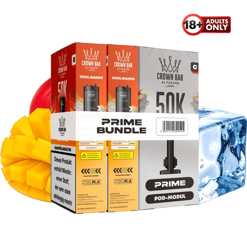 Al Fakher 50k Hypermax Prime Cool Mango Pods
