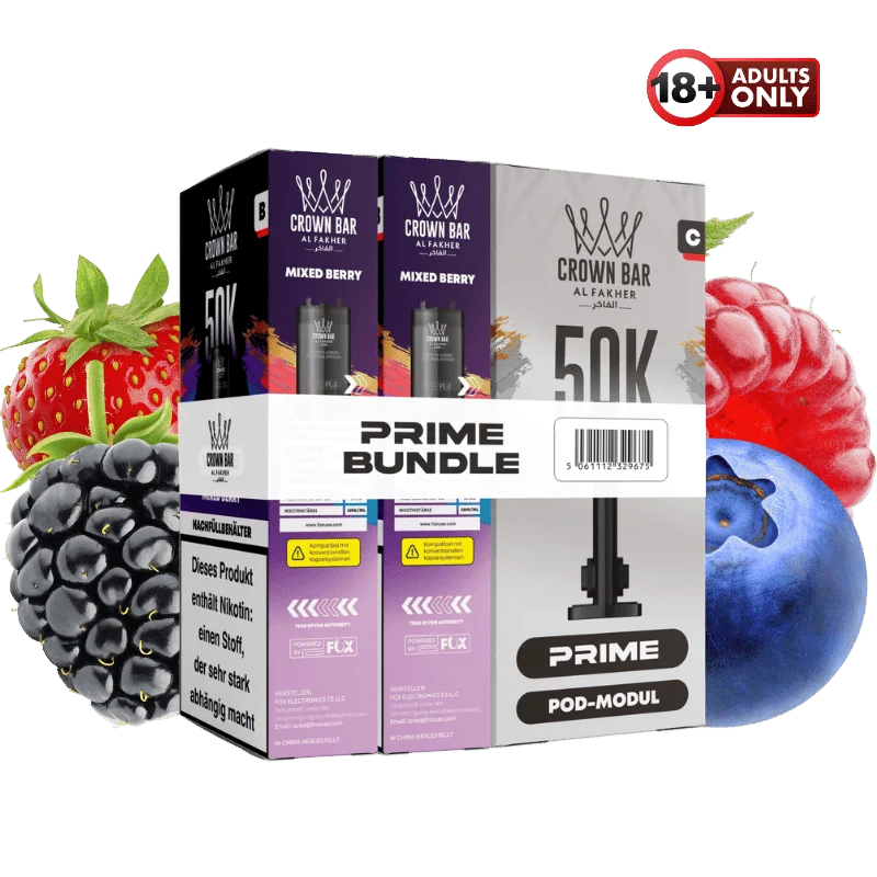 Al Fakher 50k Hypermax Prime Mixed Berry Pods