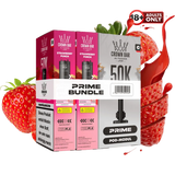 Al Fakher 50k Hypermax Prime Strawberry Punch Pods