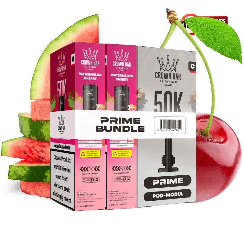 Al Fakher 50k Hypermax Prime Watermelon Cherry Pods