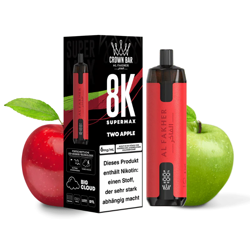 Al Fakher 8K Vape Two Apple