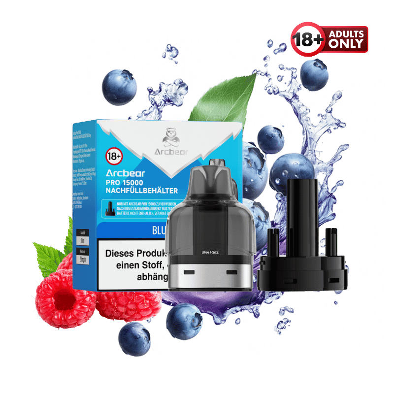 Arcbear Pro 15000 Pod Blue Razz