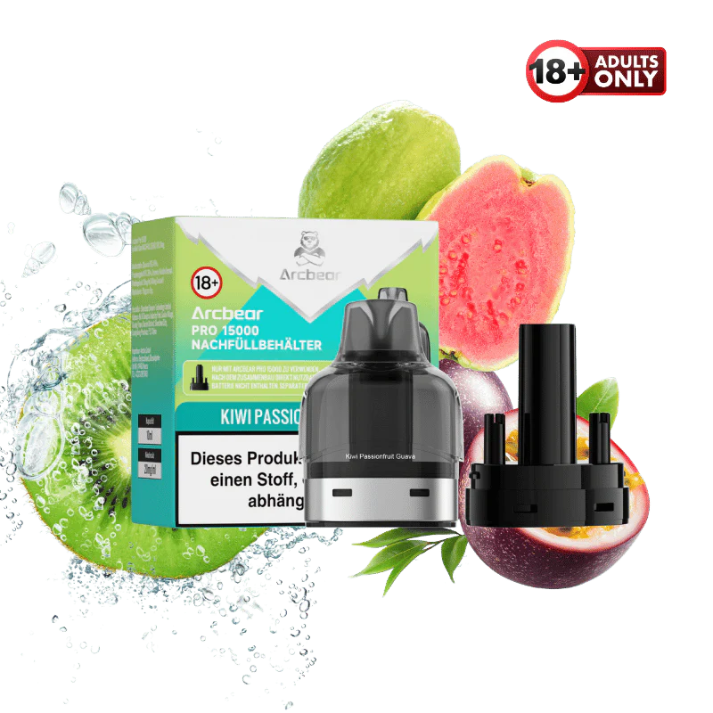 Arcbear Pro 15000 Pod Kiwi Passionfruit Guava