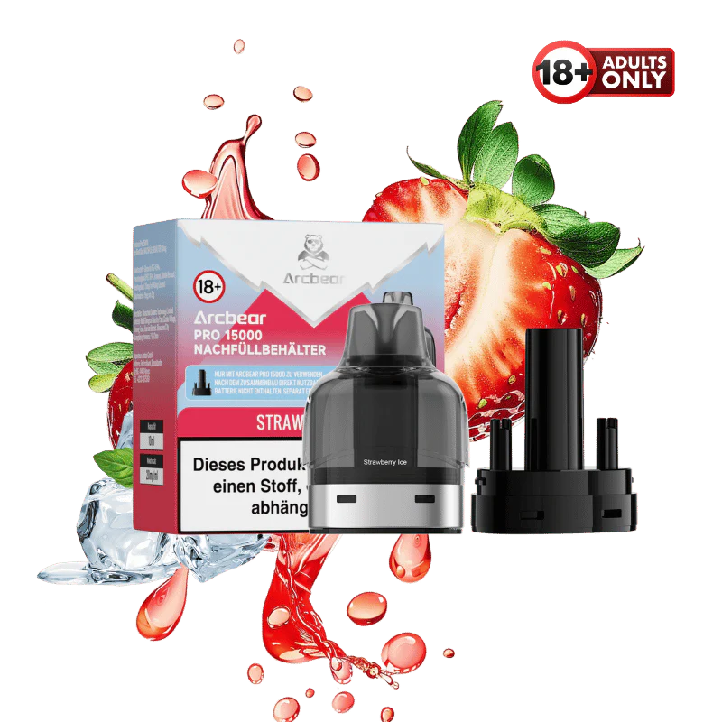 Arcbear Pro 15000 Pod Strawberry Ice