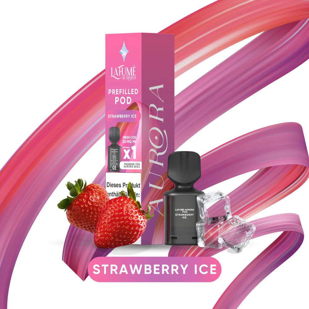 LA FUME AURORA POD STRAWBERRY ICE