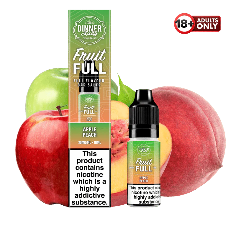 Dinner Lady Apple Peach Fruit Full Nikotinsalzliquid
