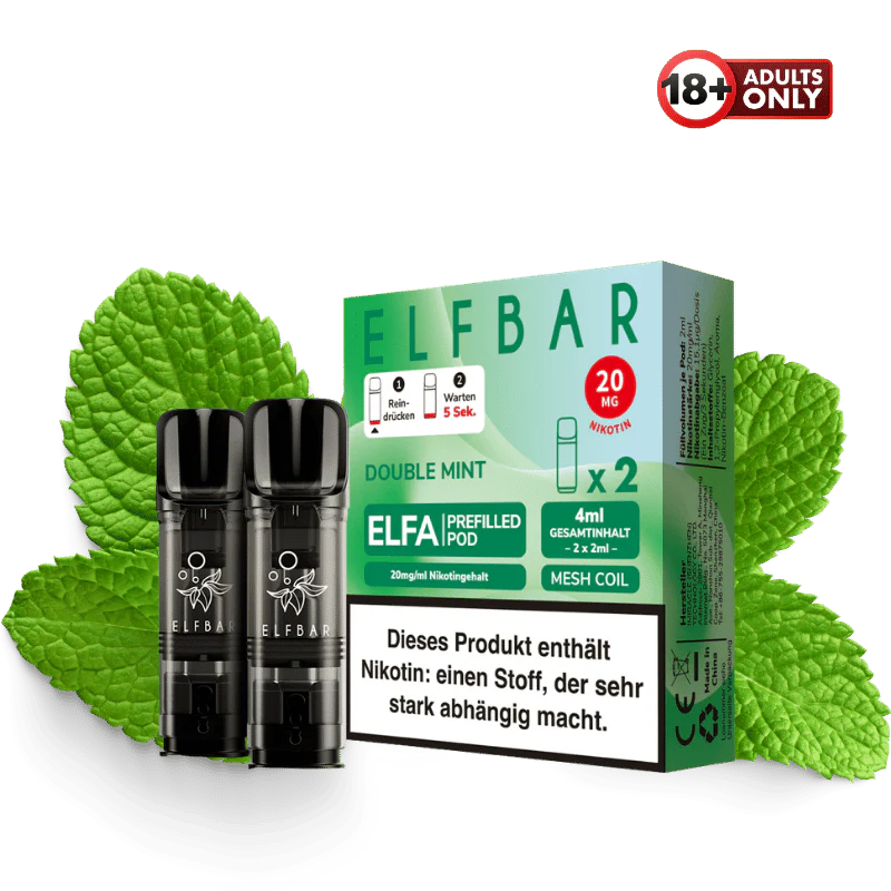 Elfbar ELFA Double Mint Pods