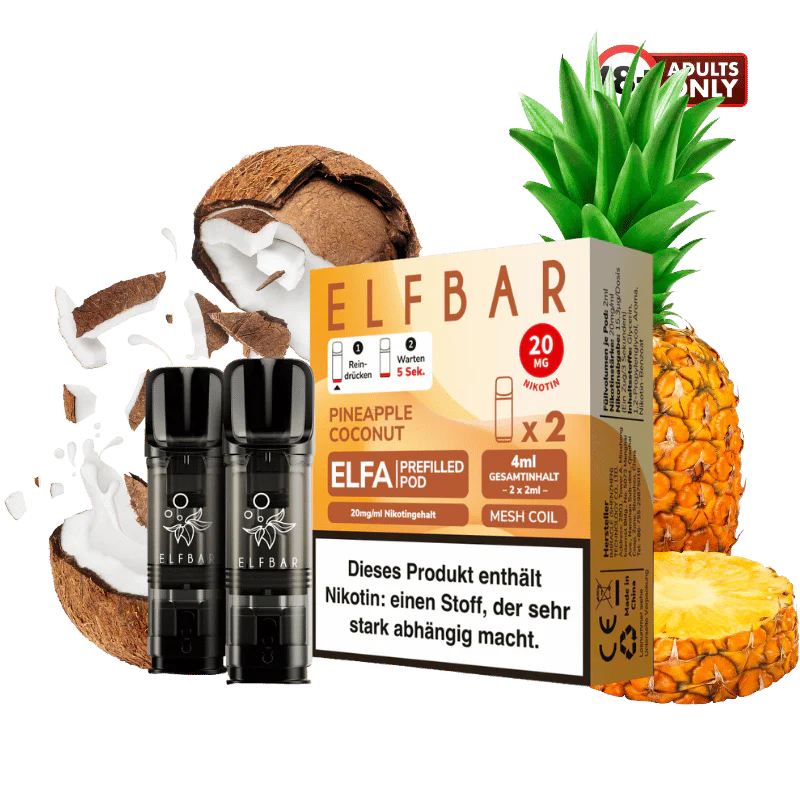 Elfbar ELFA Pineapple Coconut Pods