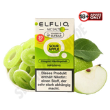 Elfliq Liquid by Elfbar Sour Apple 20Mg