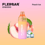 Flerbar D 16000 Peach Ice