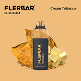 Flerbar D 16000 Cream Tobacco