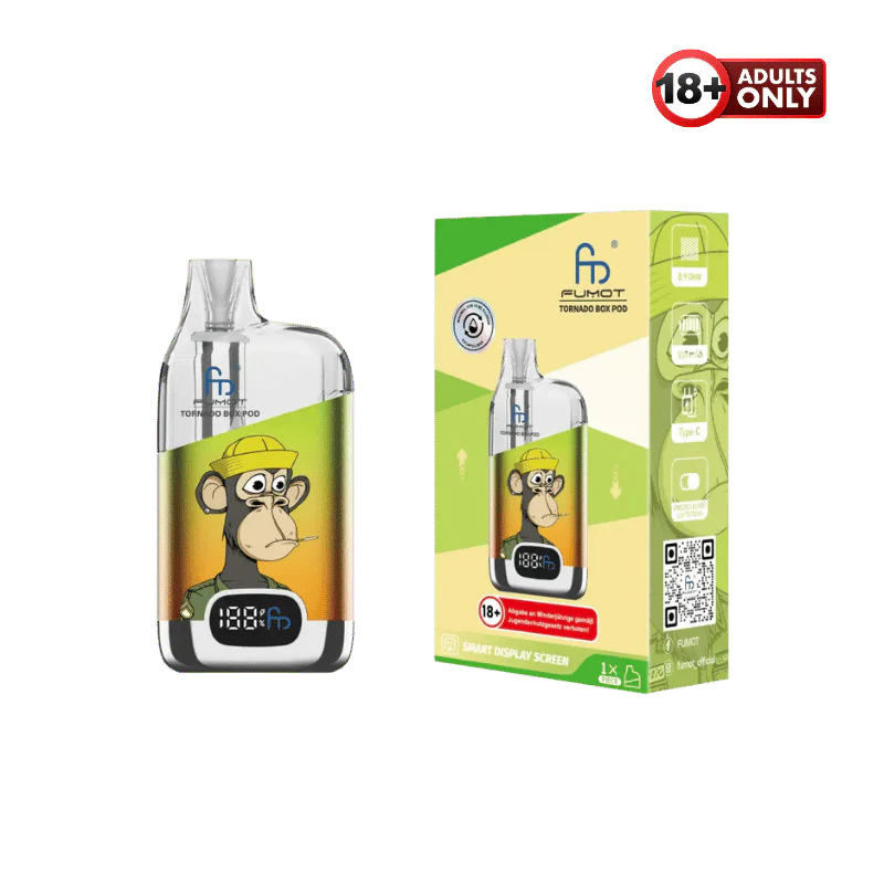 RandM Tornado Digital Box Vape Open Pod-Kit by Fumot