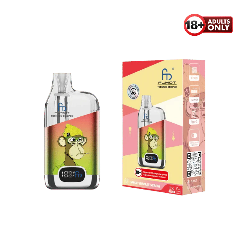 RandM Tornado Digital Box Vape Open Pod-Kit by Fumot