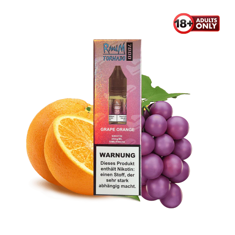 Fumot RandM Tornado 7000 Liquid Grape Orange