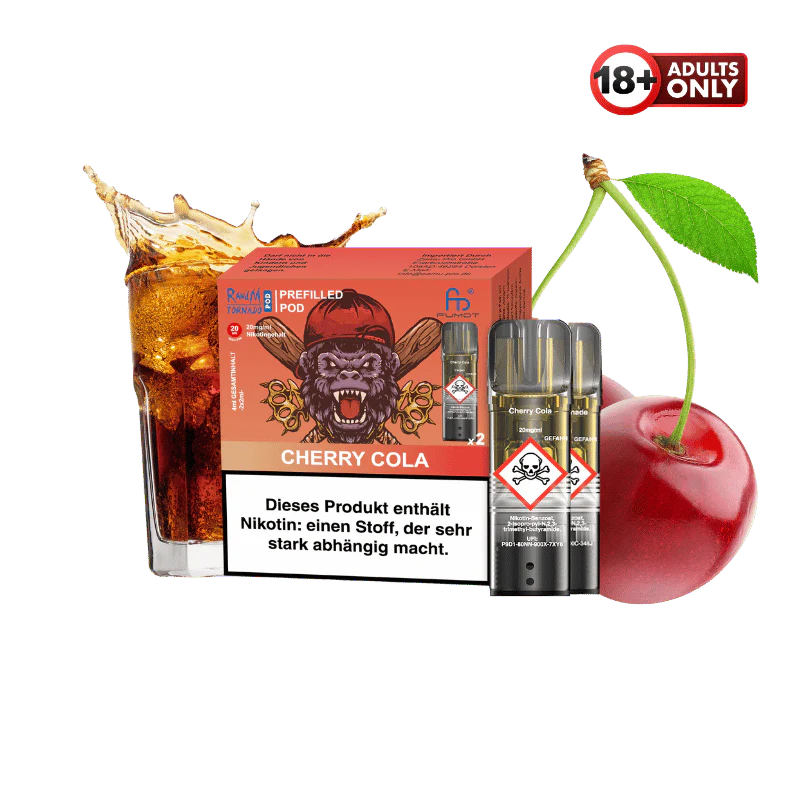 RandM Tornado Pods  Cherry Cola by Fumot