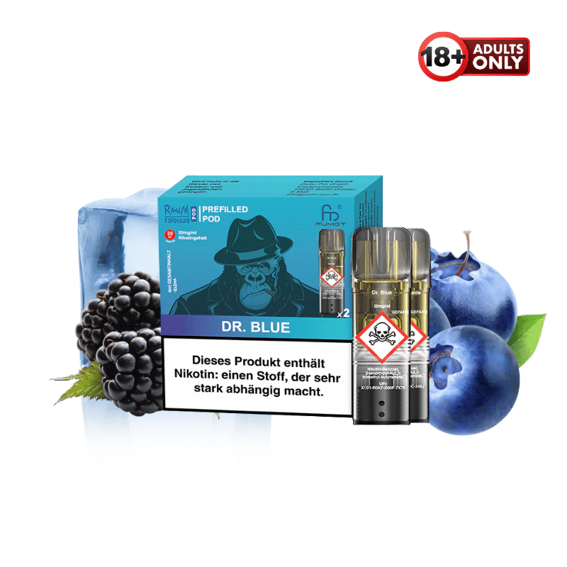 RandM Tornado Pods Dr Blue by Fumot