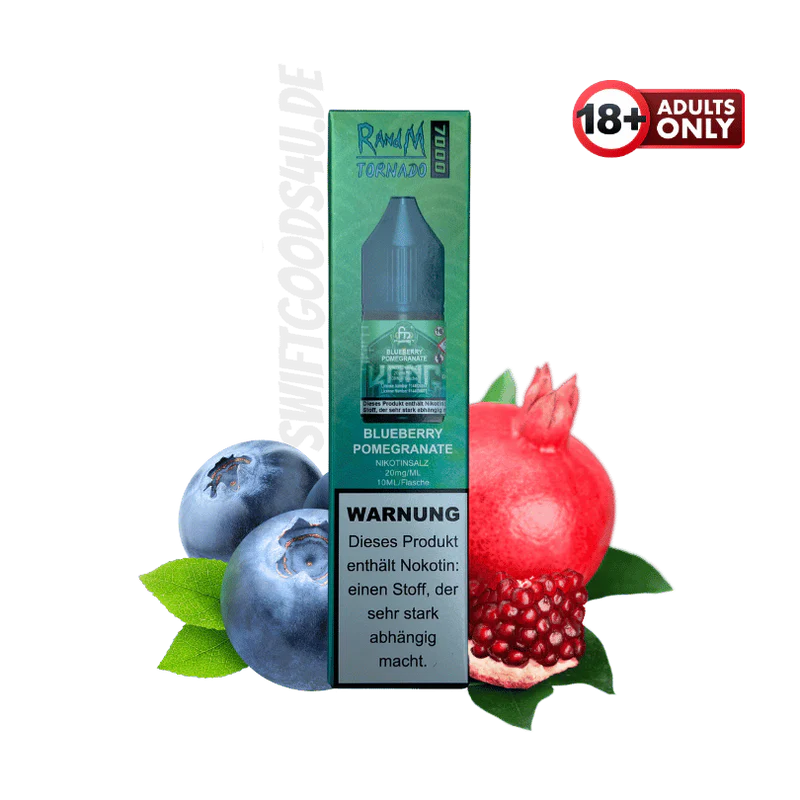 Fumot RandM Tornado 7000 Liquid Blueberry  Pomegranate 