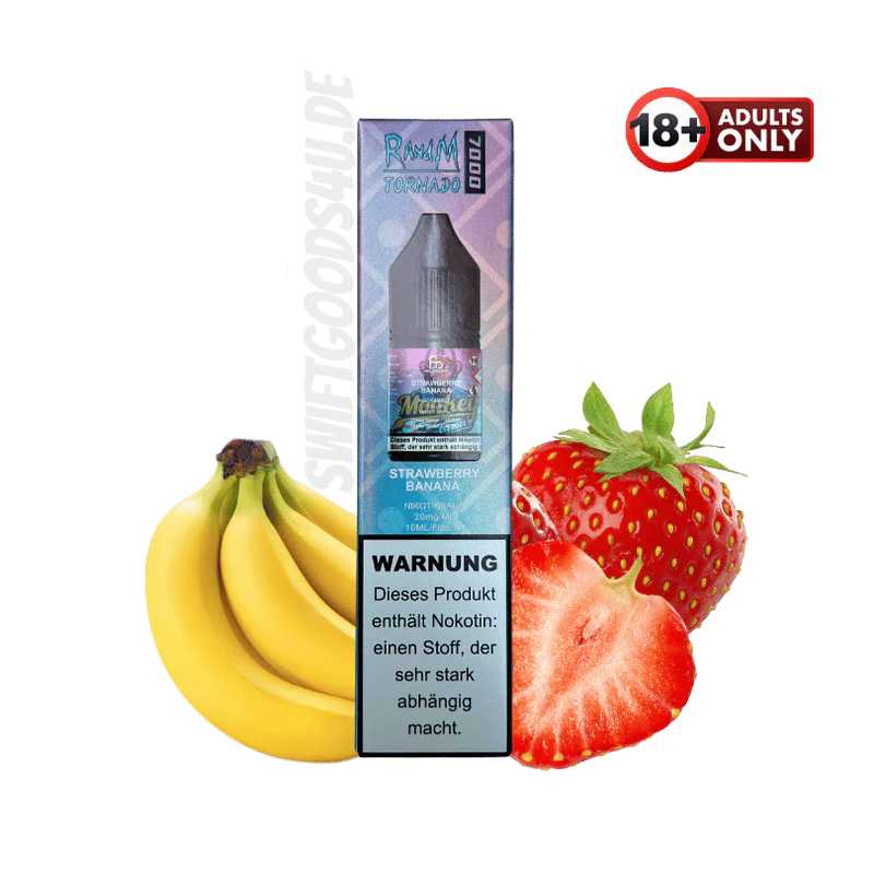 Fumot RandM Tornado 7000 Liquid Strawberry Banana
