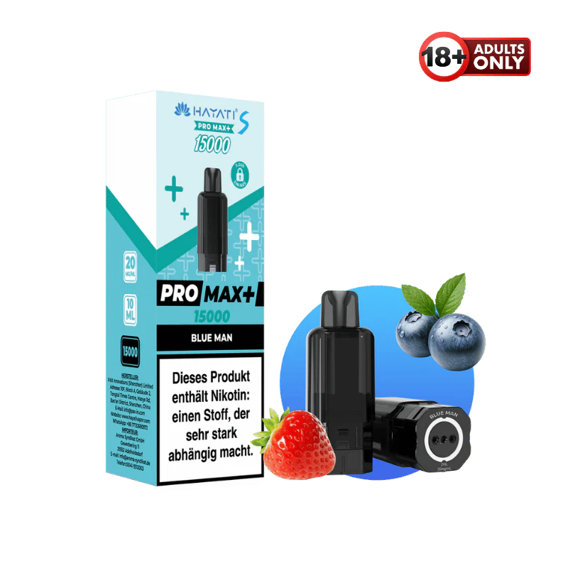 Hayati Pro Max+ 15000 Pod Blue Man