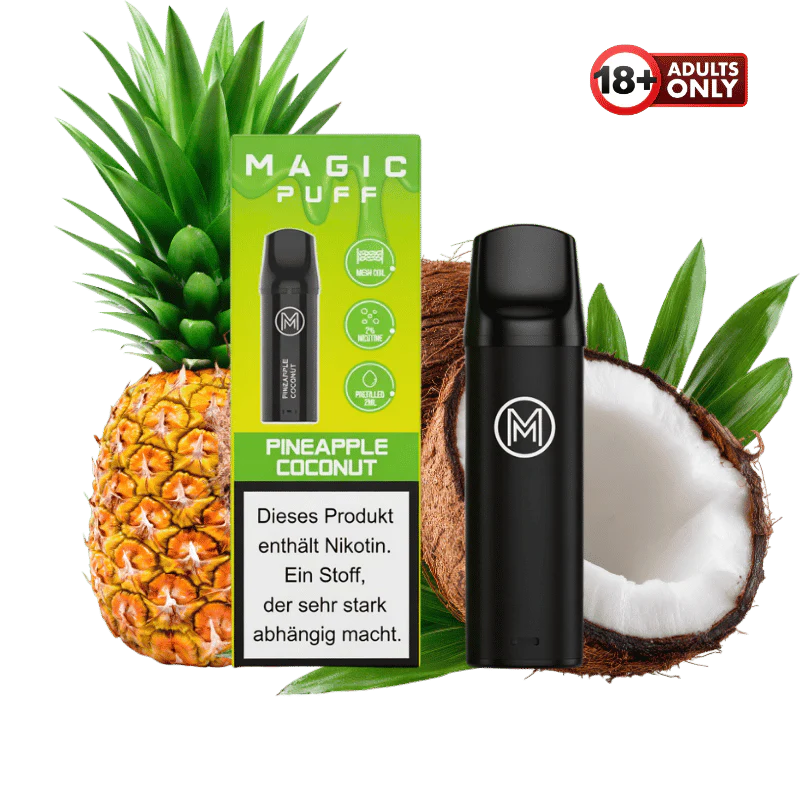 1 Magic Puff Pineapple Coconut Pod
