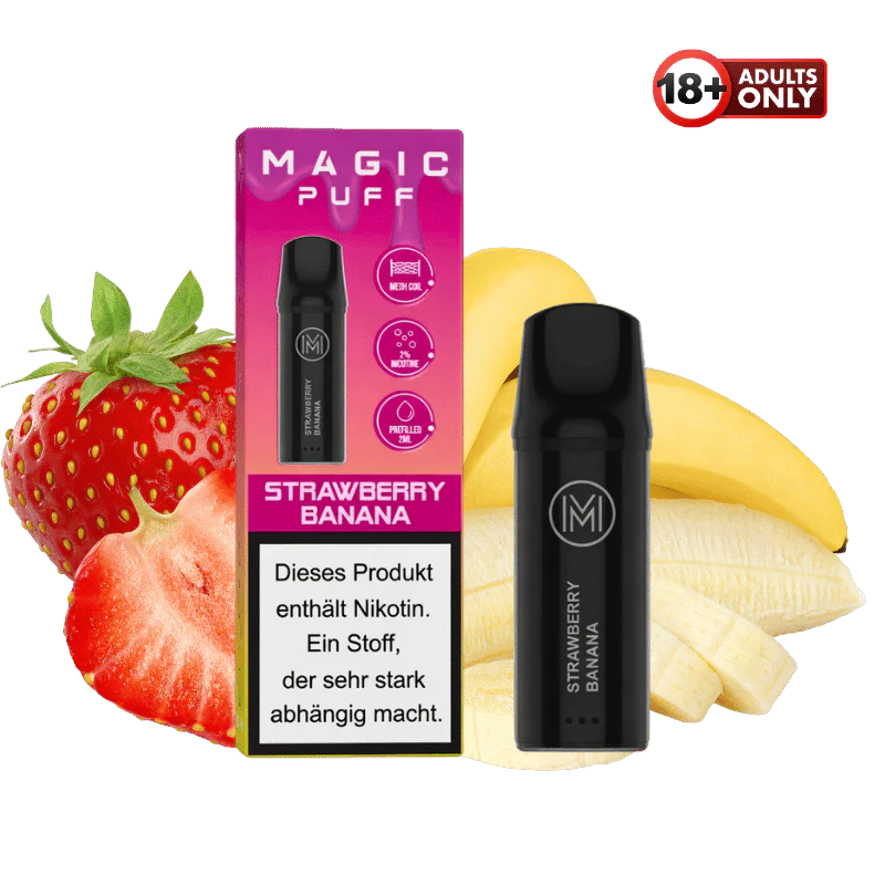 1 Magic Puff Strawberry Banana Pod
