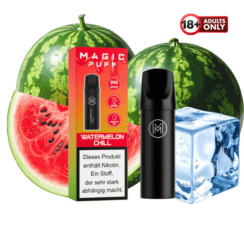 1 Magic Puff Watermelon Chill Pod