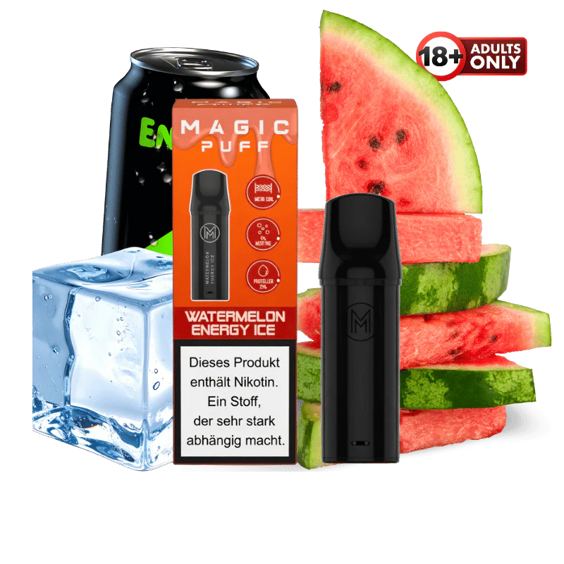 1 Magic Puff Watermelon Energy Ice Pod