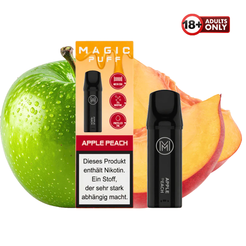 Magic Puff Apple Peach Pod